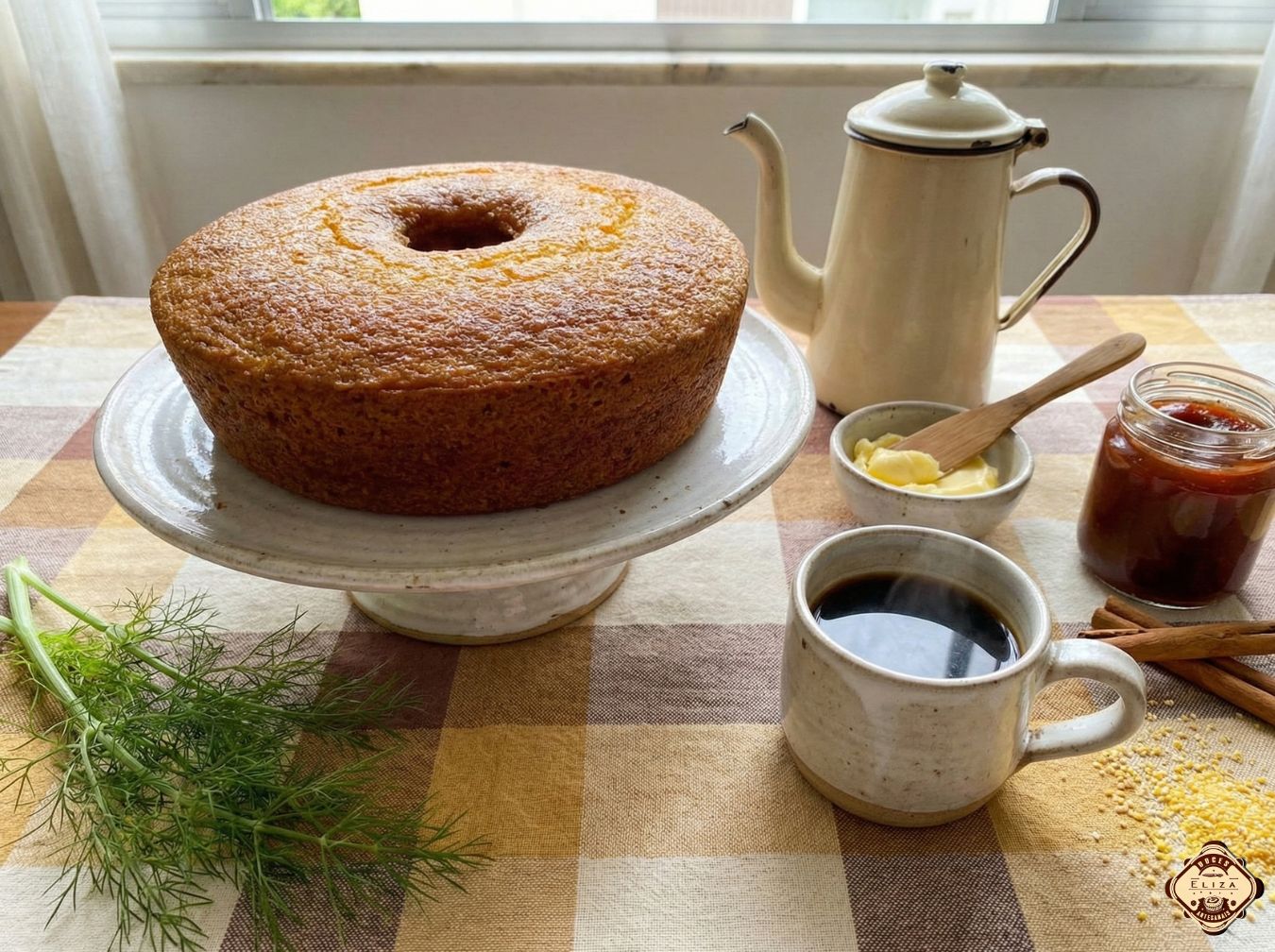 Bolo de Fubá Tradicional