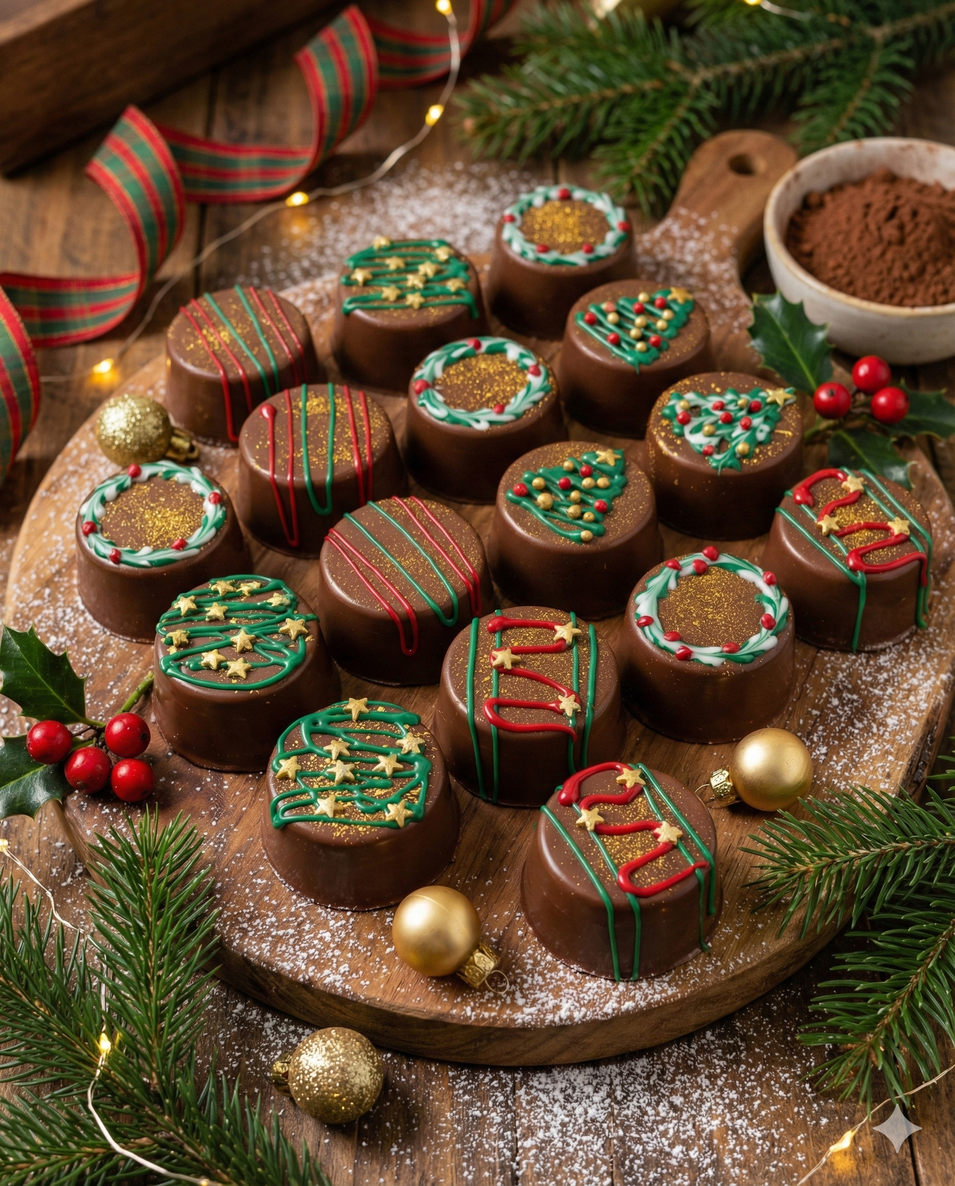 Pão de Mel Natalino